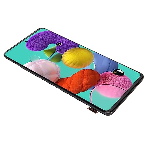 Repuesto de pantalla para A51 compatible con SM A515F y kit de reparación digitalizador