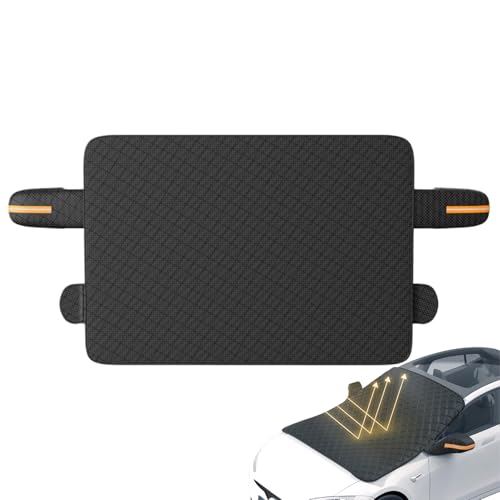 Dmuzsoih Cubierta De Parabrisas para Hielo Y Nieve,Manta Magnética para Ventana | Cubierta Nieve Parabrisas Coche - para Camión SUV Furgoneta Escarcha Lluvia Vehículo Espejo Exterior