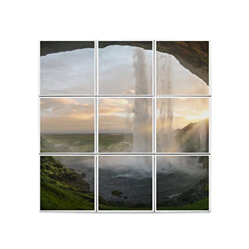 Carreaux céramique cascade Irlande 60x60cm pour rénovation murale design