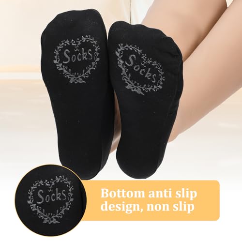 6 Pairs No Show Socks Womens Low Cut Liner Socks Non Slip Invisible Flat Sock for Flats Heels4