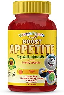 Vitamin Friends All Natural Vegan Children's Appetite Stimulant and Weight Gainer with Boost