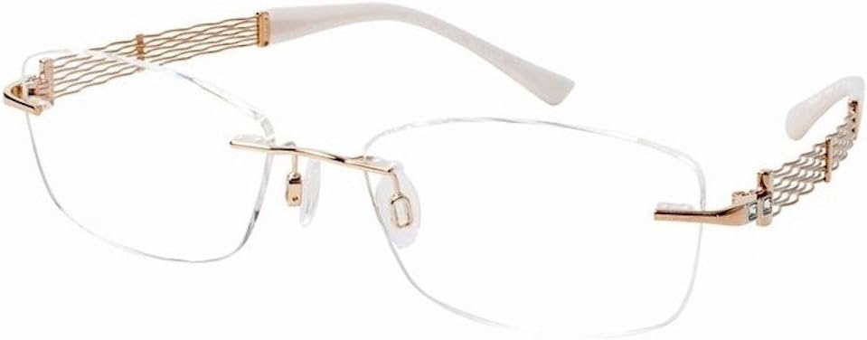 Charmant Line Art Women's Eyeglasses XL2053 XL/2053 GP Gold Optical Frame 53mm