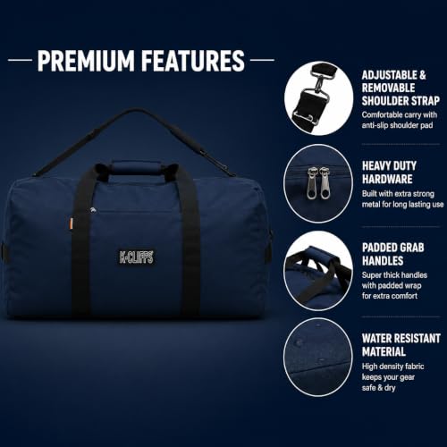 Image of Heavy Duty Cargo Duffel Large Sport Gear Drum Set Equipment Hardware Travel Bag Rooftop Rack Bag