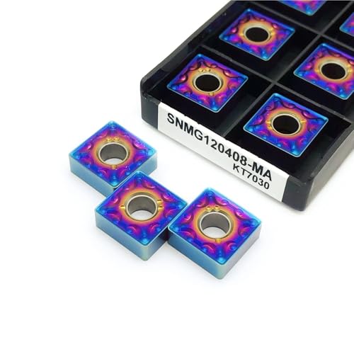 10 piezas SNMG120408 SNMG120412 MA KT7030 herramientas de torno CNC externas miniatura 3