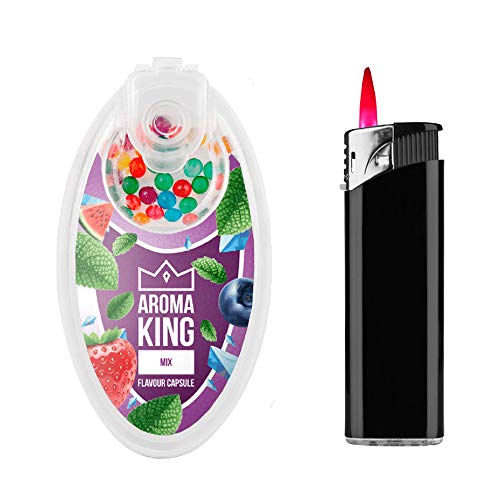 Sepilo Aromakapseln für Zigaretten 1x 100 Aroma Perlen DIY AROMATISCHE KAPSELN Ball Capsule Kugel Click Kapsel für…