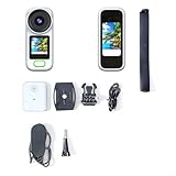 Microphone intégré et double écran HD : enregistrement audio clair associé à un écran principal de 1,44