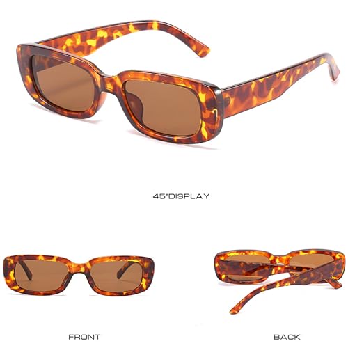 Image of Kursan Small Rectangle Sunglasses for Women Men Square Frame Sun Glasses - 100% UV400 Protection