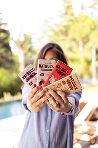 NATRULY Suiker- en Zoetstofvrije Chocolade. Gezoet met witlofvezel - 3 Melkchocoladesmaak + 3 Pure Chocoladesmaak 72% Cacao - Image 6