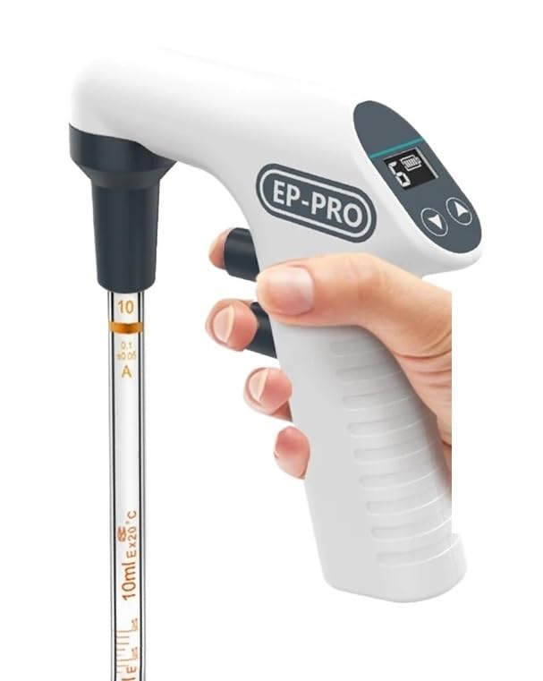 Controlador de pipeta eléctrico de Laboratorio, Equipo automático de pipeta, Bomba de pipeta electrónica, Rango: 200 ml
