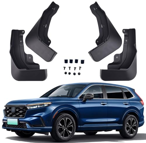 Image of 4pcs Mud Flaps Splash Guards Compatible for Honda CR-V CRV 2023 2024 2025 Front and Rear Fender Cover Mudguards Mudflaps Car Accessories