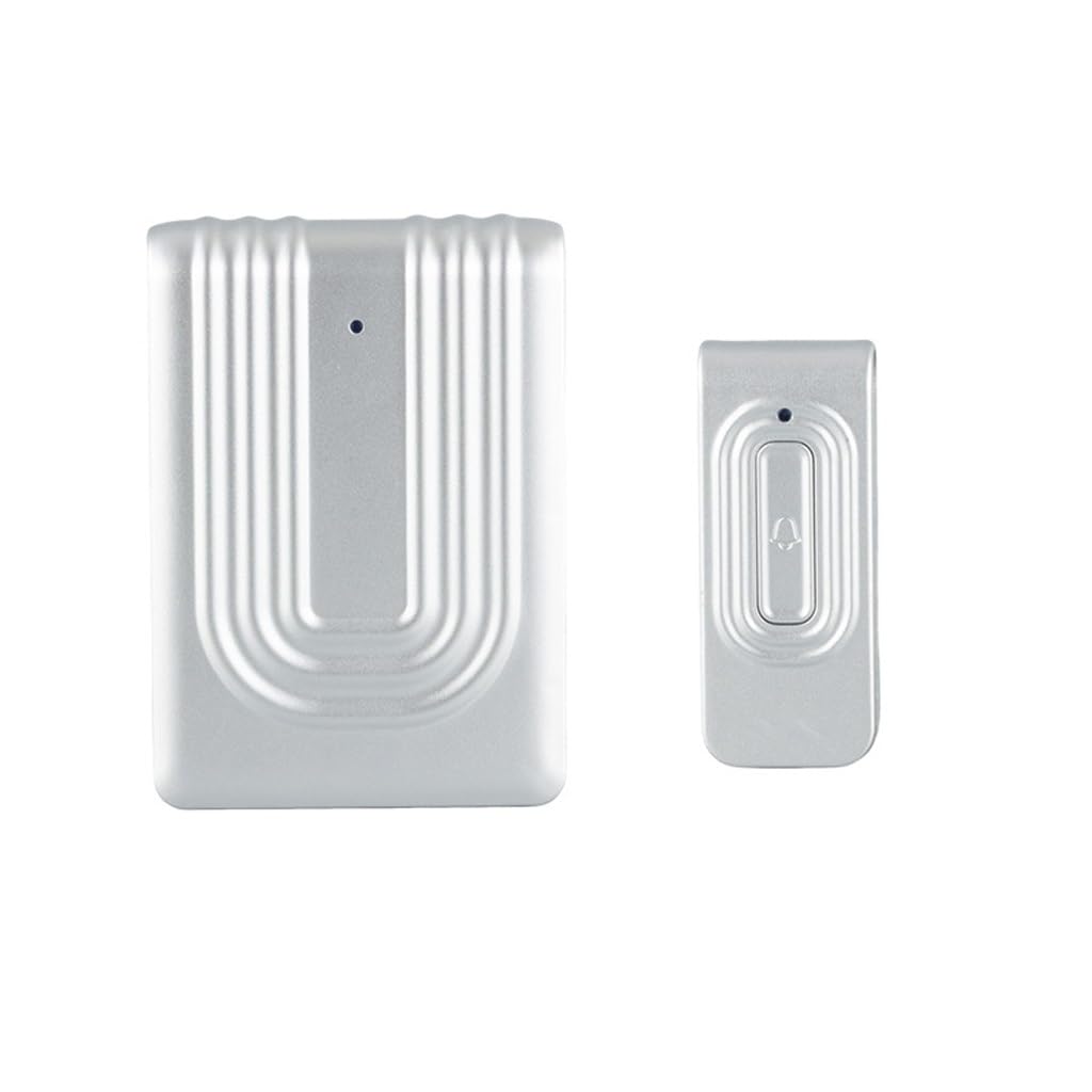 Sonnette sans fil mini et étanche avec volume sonore suffisant pour la maison