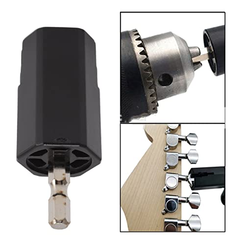 Ferramenta Enroladora De Cordas De Guitarra Preta Profissional Para Guitarras Acústicas E Elétricas,