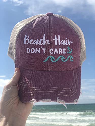 Katydid Cruise Hair Don’t Care Baseball Cap - Trucker Hat For Women- Stylish Cute Cruise Essential Mint #TOP2