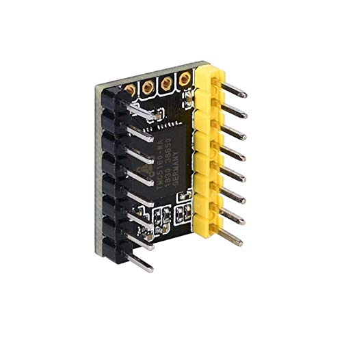 Lysee 3D Printer Parts & Accessories - TMC5160 V1.2 Stepper Motor StepStick Mute Silent Driver Support SPI with Heatsink for 3D Printer Control Board - (Color: Black)