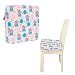 Cojín de Asiento Infantil, Cojín Elevador Portátil, Silla de Refuerzo, Asiento Cojín Elevador Ajustable y Lavable, Ideal para Comer en Casa o Viaje para Niño Bebé - 31.5 x 31.5 x 8 cm