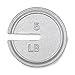 OHAUS 9492T 5 lb Class F Cast Iron Slotted Weight with Traceable Cert.