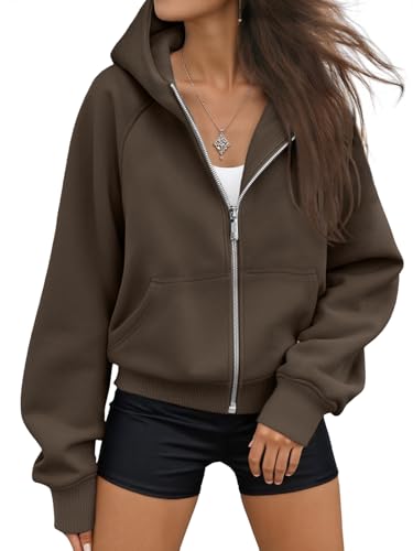 Image of AUTOMET Womens Zip Up Hoodies Fleece Jackets 2026 Oversized Sweatshirts | Fall Fashion Outfits Trendy Winter Fleece Clothes 2026