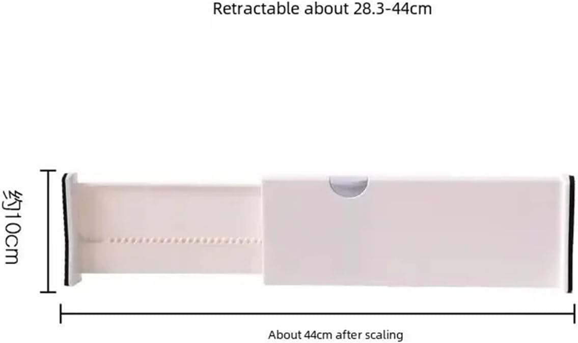 Adjustable Extendable Plastic Drawer Divider Thickened Wardrobe Socks