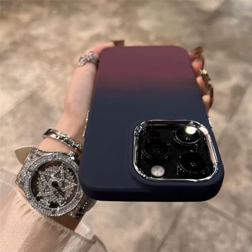 Coque iPhone 11 silicone souple anti-choc protection dégradé rose - 2