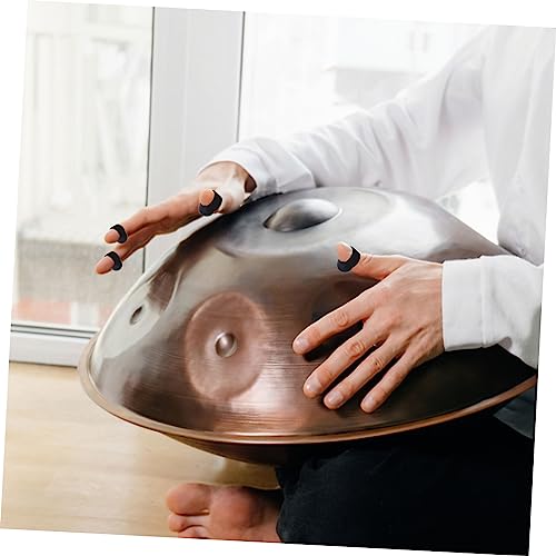 Conjunto de protectores para dedos y baquetas para batería Ethereal de BESTonZON, accesorios cómodos y duraderos para entusiastas de la percusión miniatura 3