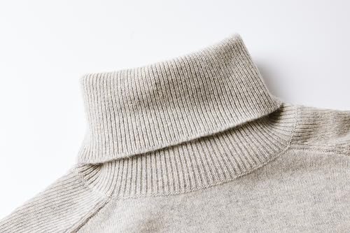 Image of EURKEA Women's Turtleneck 100% Cashmere Sweater, Long Sleeves Pullover Winter Top for Women, Gift Ready
