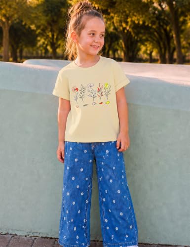 Image of Toddler Girls T-Shirt Short Sleeve Cartoon Graphic Tee 2-6T