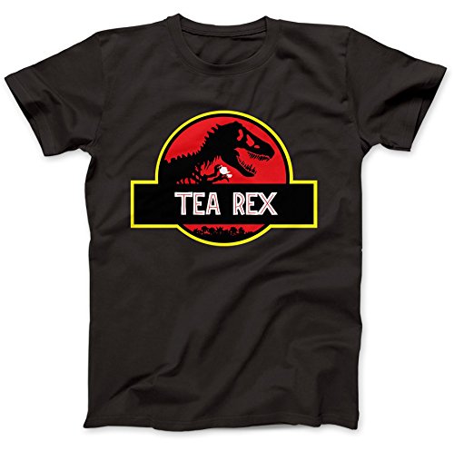 Bees Knees Tees Tea Rex T-Rex Tyrannosaurus T-Shirt