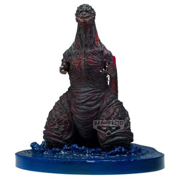 Banpresto Figura d'azione Shin Godzilla Art Vignette Godzilla (2016) 4Th. Form Come Ashore Image Ver. 11 cm - PZ71827P Multicolore - Figura da collezione, ideale per i fan degli anime