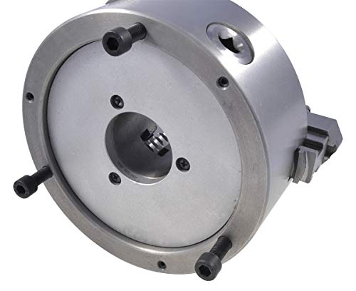 Hhip 3900-3401 3 Jaw Top Reversible Lathe Chuck, Plain Back, 6" #TOP2
