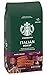 Starbucks Ground Coffee, Italian Roast, Dark Roast Coffee, Notes of Dark Cocoa & Toasted Marshmallow, Ground 100% Arabica Coffee, 12-Ounce Bag (Pack of 6)