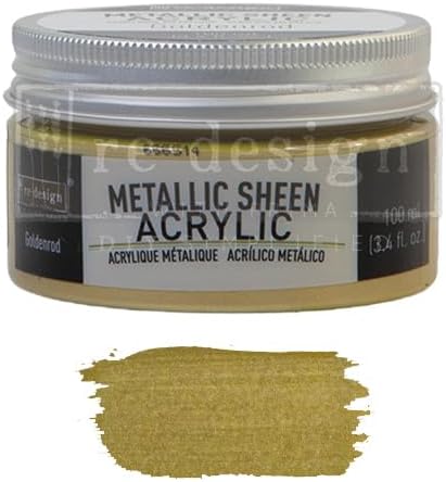 Prima Marketing 655350651961 Metallic Sheen Goldenrod