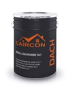 Caircon 3in1 Metalldachfarbe Silbergrau - 5L