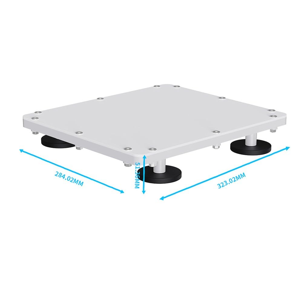 SPORTARC Starlink Mini support de protection en aluminium pour voiture avec adhésif magnétique et couvercle résistant aux UV, pour Starlink Mini uniquement, 1 pièce