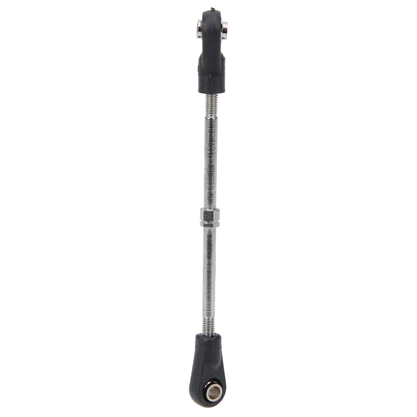 4X Barras de Dirección Ajustables 83-92mm para 1/10 RC Monster Truck Racing Truck - Piezas de Dirección de Metal con Tornillos y Tuercas