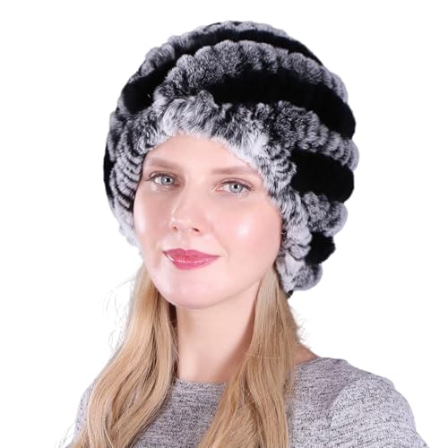 Chapeau de trappeur unisexe en fourrure épaisse pour homme et femme