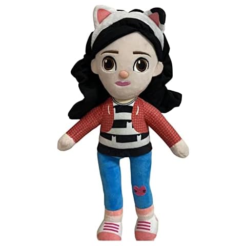 Gabby Dollhouse Plush Toys, Gabby Dollhouse Soft Toy, Gabes Dolls House Plush Dolls, Mermaid Backpack Cat Plush Toys Dolls, Gabby Dollhouse Figure Cushion Stuffed Toys, Anime Plush Doll House Toys Cover