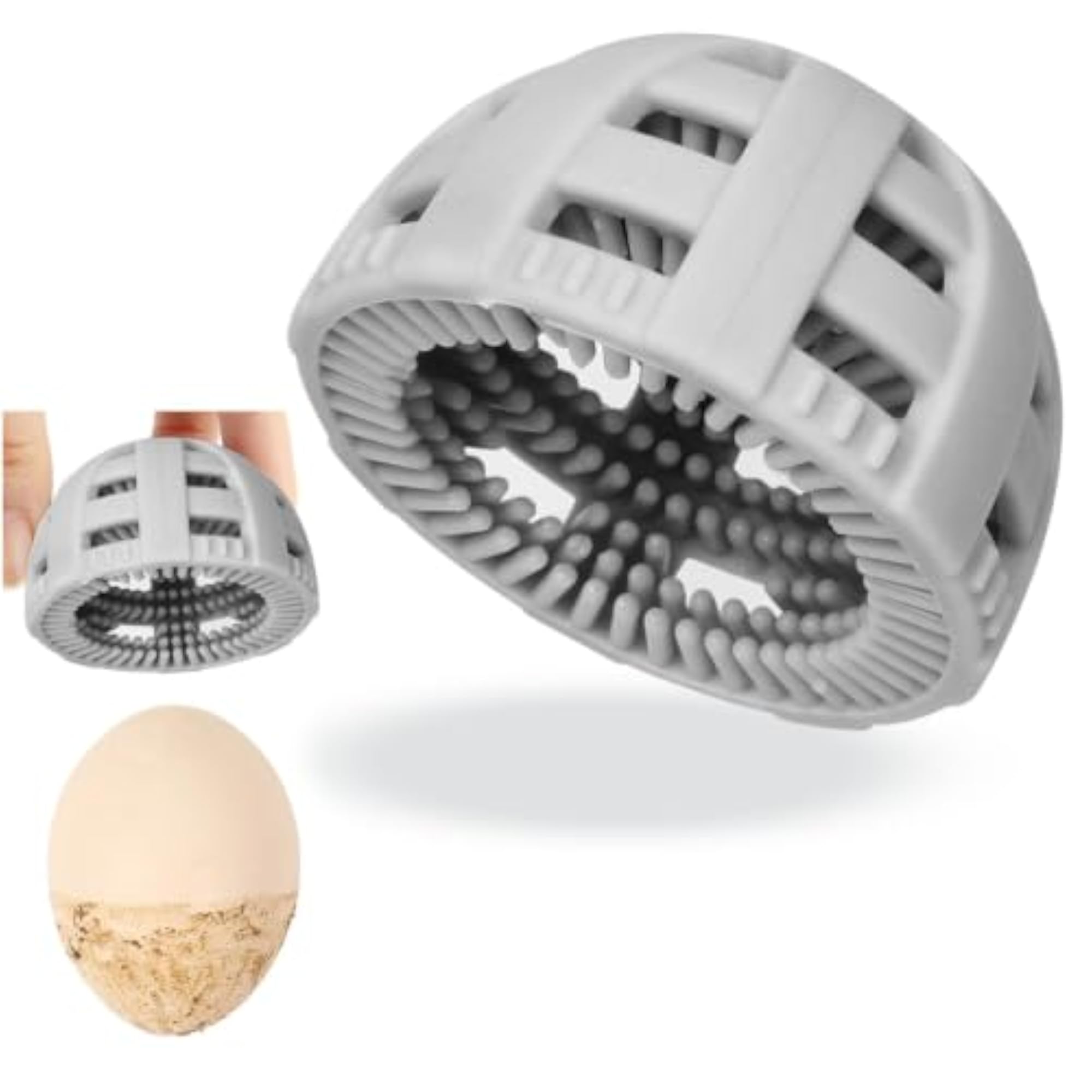 Mini Silicone Egg Cleaning Brush for Food
