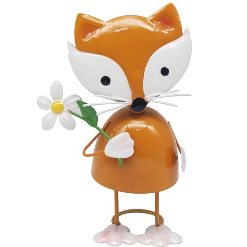 Lesser & Pavey Bright Eyes Fox By Bright Eyes Home Decor Figurines & Ornaments For Home & Office | Decorative Accessories Statues For Indoor & Outdoor | Lovely Gifts for Women & Men