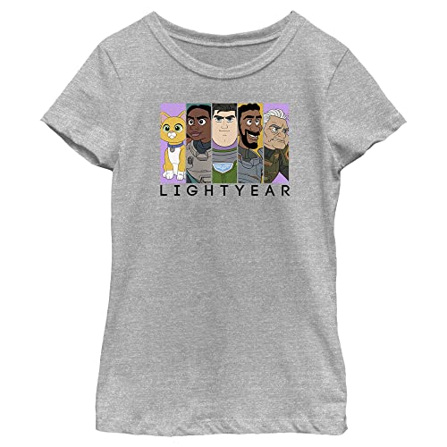 T-shirt Lightyear Disney Pixar pour fille idéal pour l'école