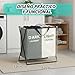 Imagen de Weida Cesto para la Ropa Sucia con Compartimento