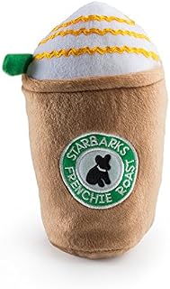 Haute Diggity Dog Starbarks Coffee Collection | Unique Squeaky Parody Plush Dog Toys