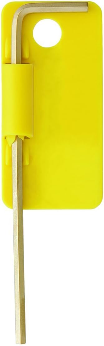 Bondhus 38119 Tagged and Barcoded 3/4" Hex Tip Key L-Wrench with GoldGuard Finish, 11.3"