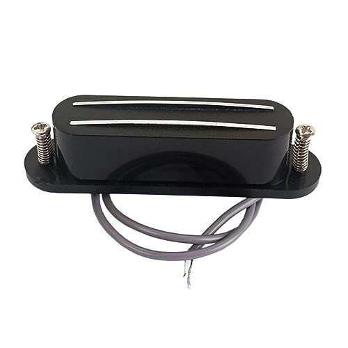 WESIEVYA アルニコピックアップ エレキギターのピックアップ マンドリンのパーツ ギターハムバッカー エレキギター アルニコv ギターベース Black