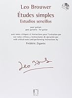 Etudes Simples for Guitar: With Critical Notes and Performance Instructions by Frederic Zigante 149507451X Book Cover