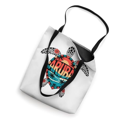 Bolso tote con diseño de Aruba, recuerdo de vacaciones miniatura 2