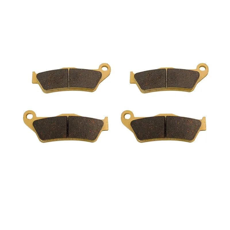 Motorcycle Front Brake Pads Disc Tablets For K/T.M LC4 625 SC Supermoto LC4-E 640 Enduro 640 / LC4 640 Adventure R SXC625 SXC 625 (Color : 2pairs)