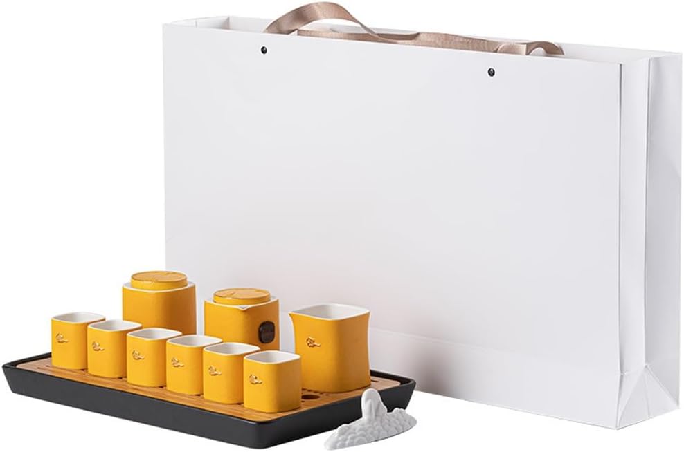 Office Dry Tea Tray Ceramic Set