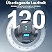 (Upgrade 2026) Pondee X1 Poolroboter Akku, Kabelloser Poolsauger mit 120 Min Laufzeit, Auto-Parkfunktion, 2,5 h Schnellladung, für Aufstellpools & Ebene eingelassene Pools bis 80m²