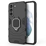 nincyee Case for Samsung Galaxy S22,3 in 1 Heavy Duty Shockproof Shell Case,Built in Folding