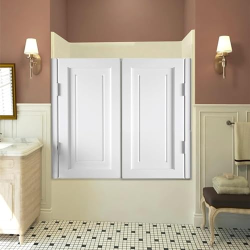 TsoLAY portales de media cintura Puerta de pasillo de media cintura, puerta Interior de valla de madera maciza, se puede abrir en ambas direcciones, puede ser de tamaño y color personalizados puerta c